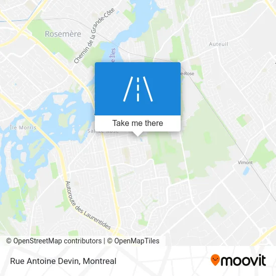 Rue Antoine Devin map