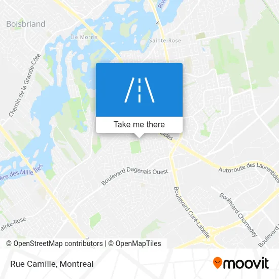 Rue Camille map
