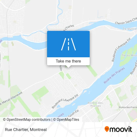 Rue Chartier map