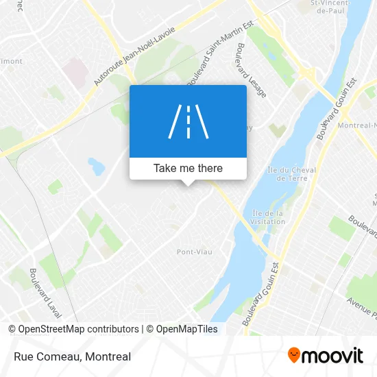Rue Comeau map
