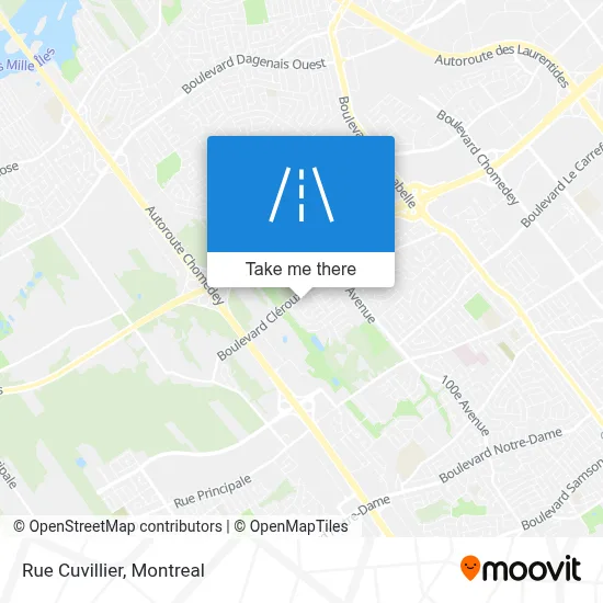 Rue Cuvillier map