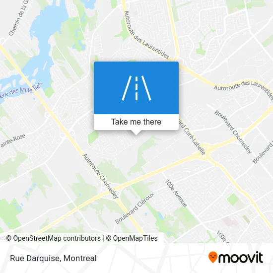 Rue Darquise map