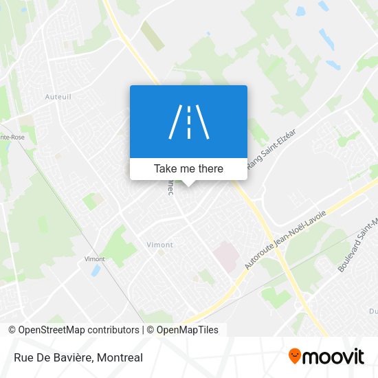 Rue De Bavière map