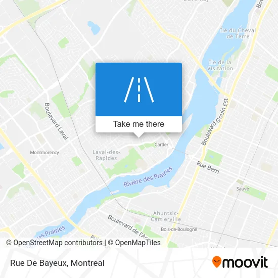 Rue De Bayeux map