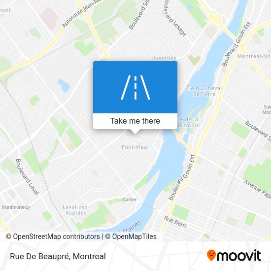 Rue De Beaupré map