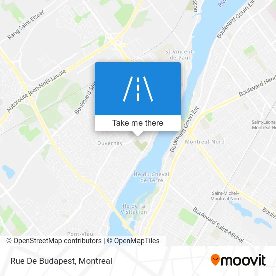 Rue De Budapest map