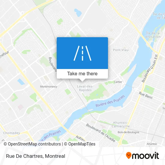 Rue De Chartres map