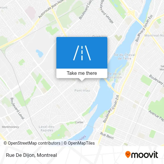 Rue De Dijon map
