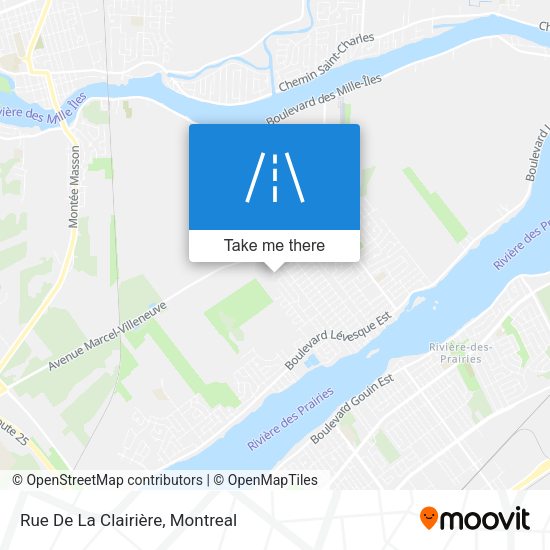 Rue De La Clairière map
