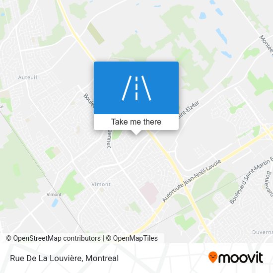 Rue De La Louvière map