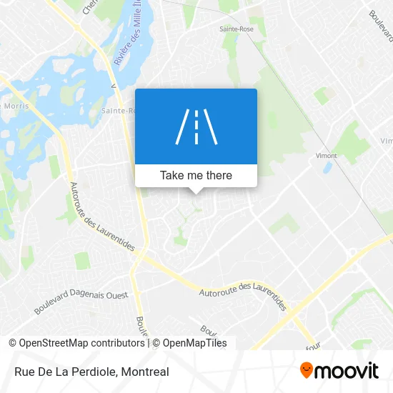 Rue De La Perdiole map