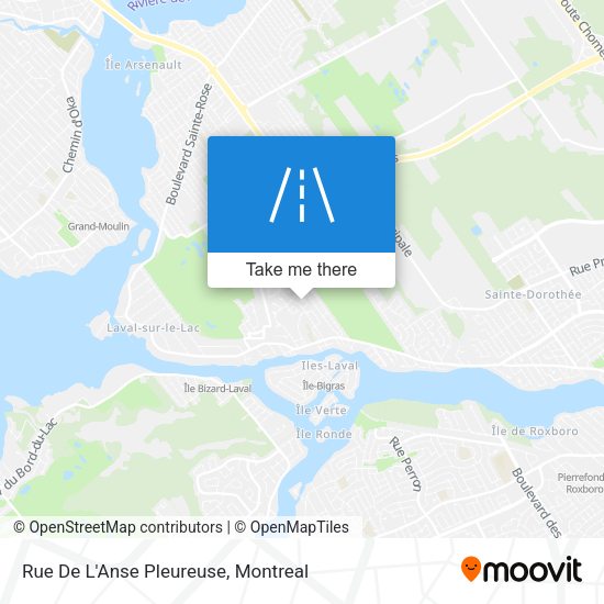 Rue De L'Anse Pleureuse map