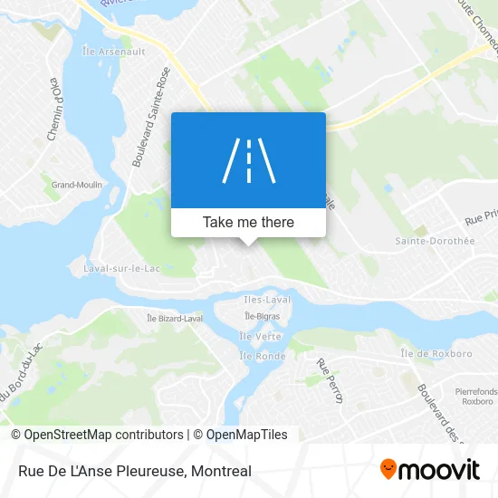 Rue De L'Anse Pleureuse map