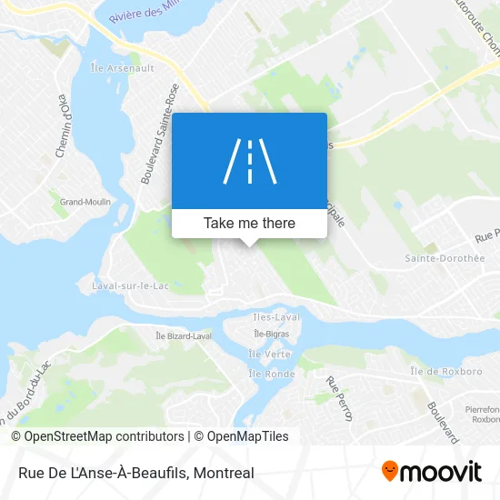 Rue De L'Anse-À-Beaufils map