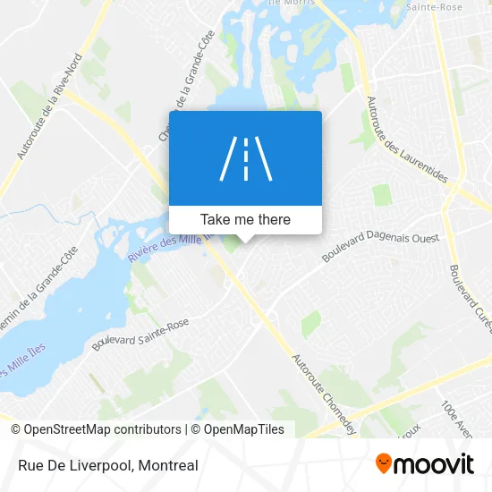 Rue De Liverpool map