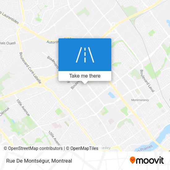 Rue De Montségur map