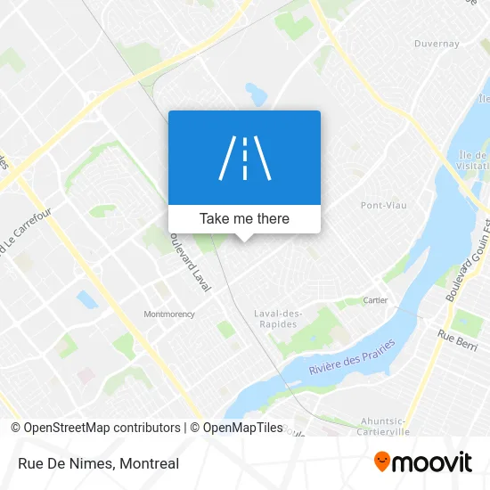 Rue De Nimes map