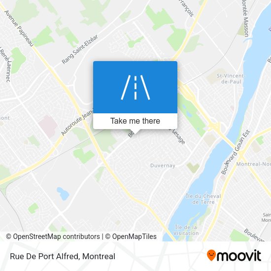 Rue De Port Alfred map