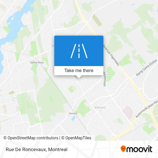 Rue De Roncevaux map