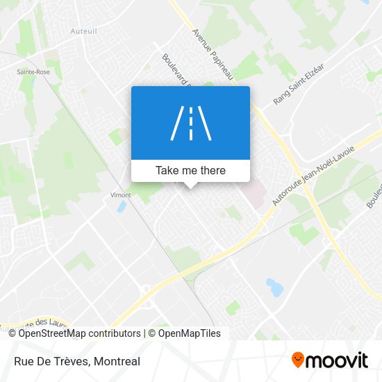 Rue De Trèves map