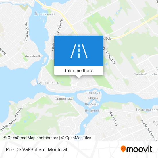 Rue De Val-Brillant map
