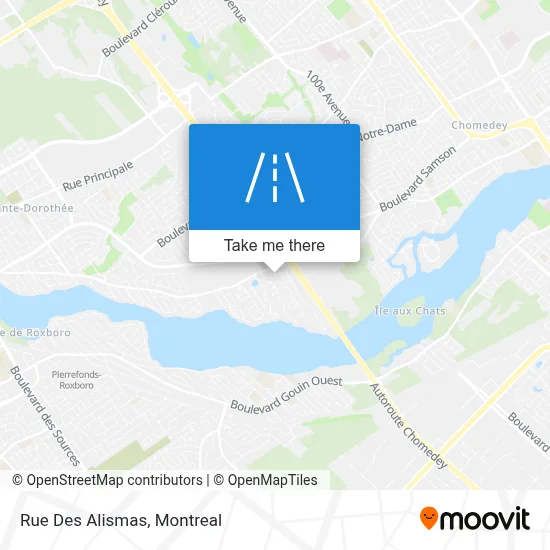 Rue Des Alismas map