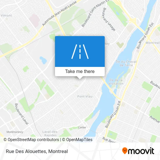 Rue Des Alouettes map