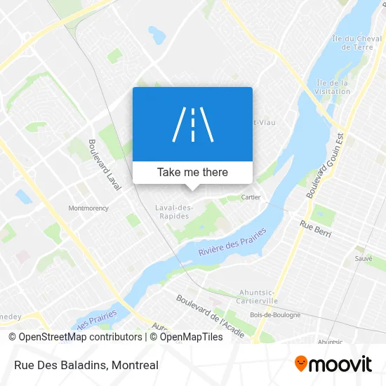 Rue Des Baladins map