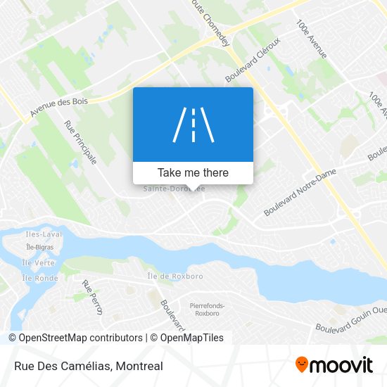 Rue Des Camélias map