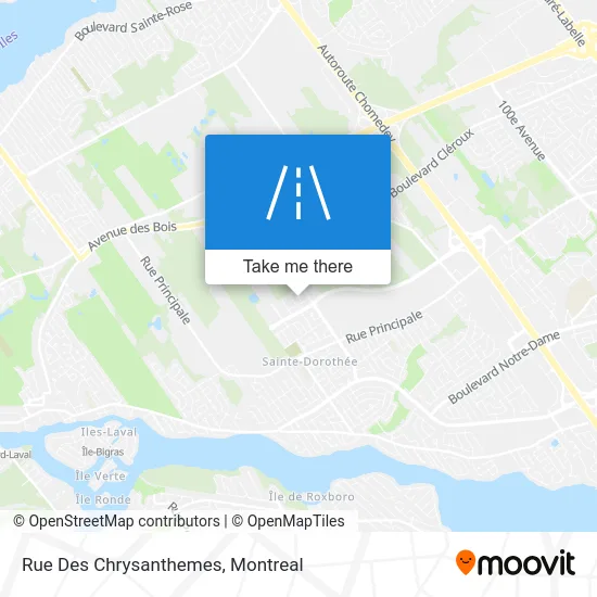 Rue Des Chrysanthemes map