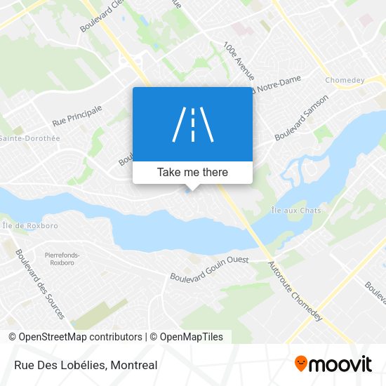 Rue Des Lobélies map