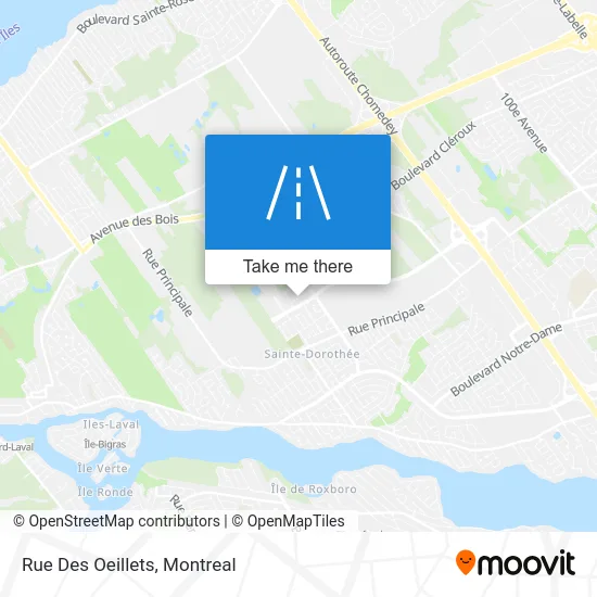 Rue Des Oeillets map