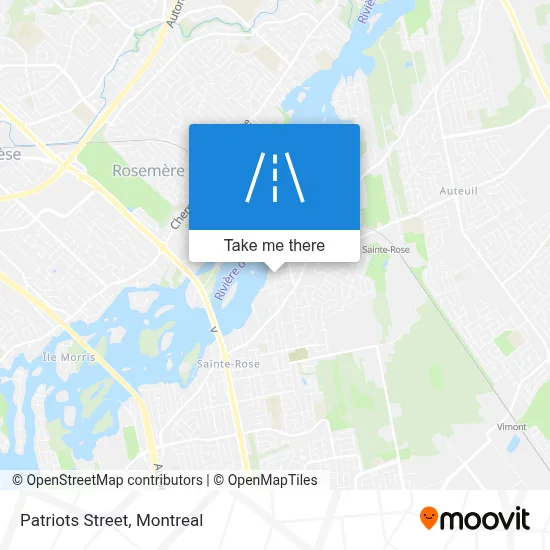 Rue Des Patriotes map