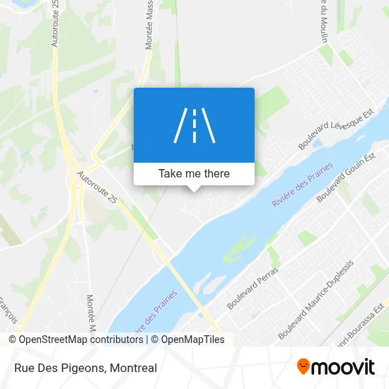 Rue Des Pigeons map