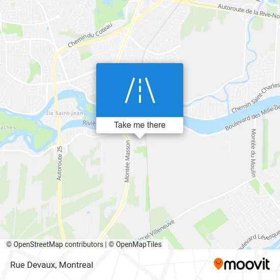 Rue Devaux map