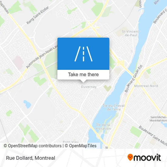 Rue Dollard map