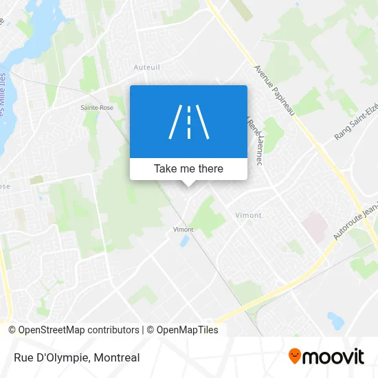 Rue D'Olympie map