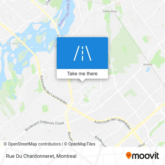 Rue Du Chardonneret map