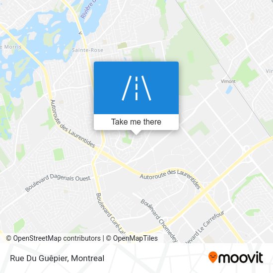 Rue Du Guêpier map