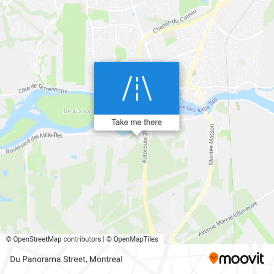 Rue Du Panorama map