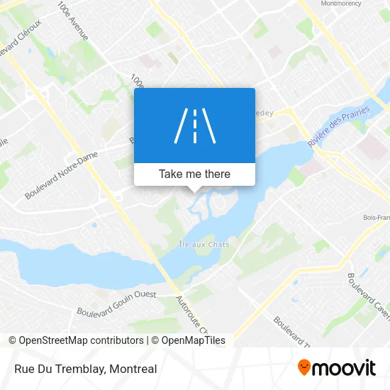 Rue Du Tremblay map