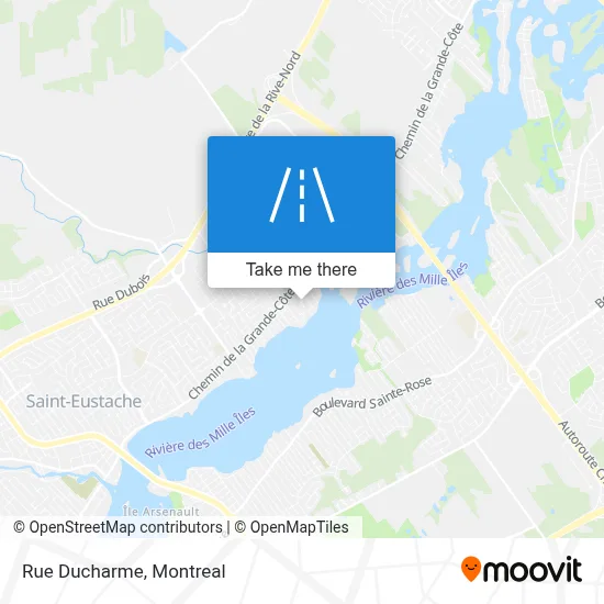 Rue Ducharme map