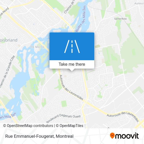 Rue Emmanuel-Fougerat map