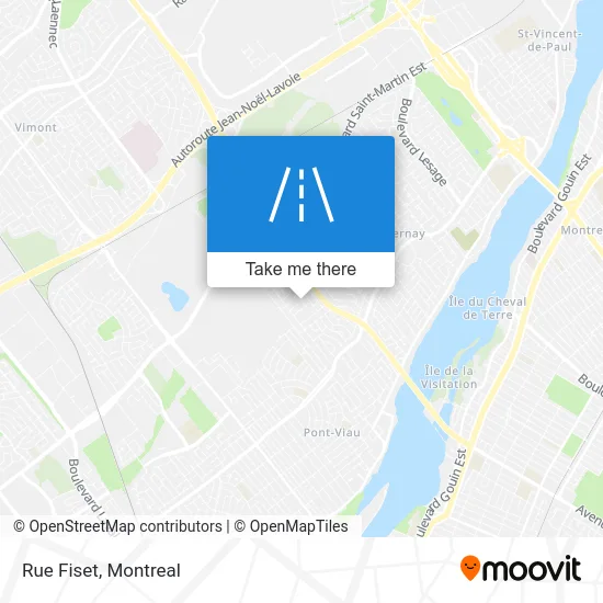 Rue Fiset map