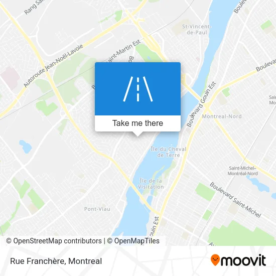 Rue Franchère map