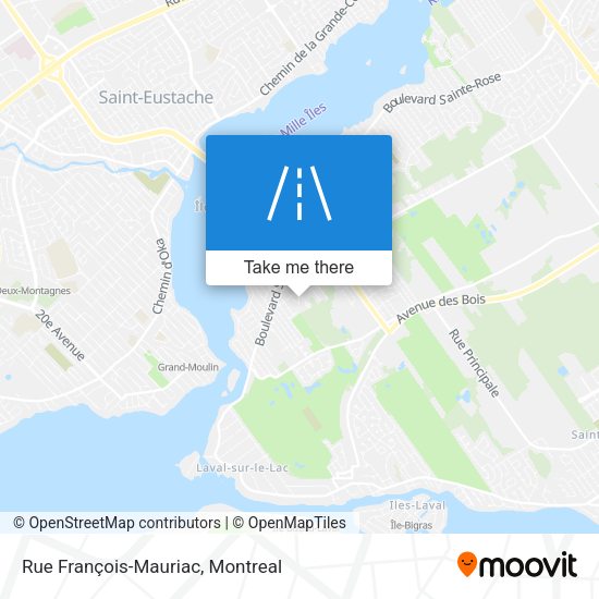 Rue François-Mauriac map