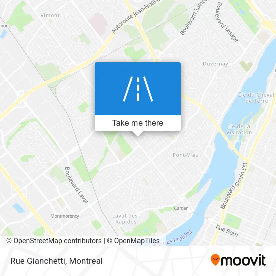 Rue Gianchetti map