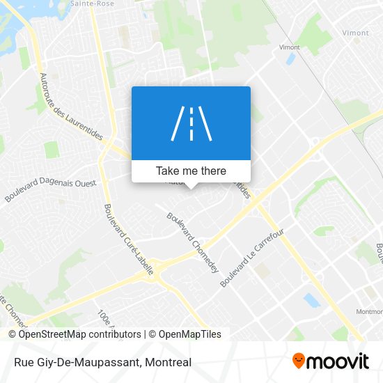 Rue Giy-De-Maupassant map