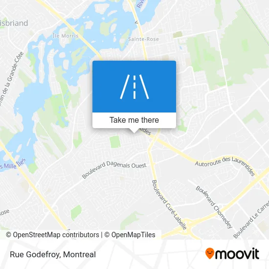 Rue Godefroy map
