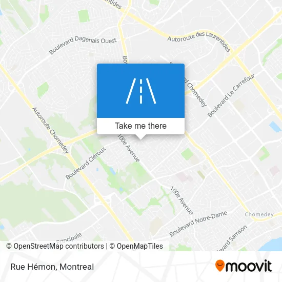 Rue Hémon map